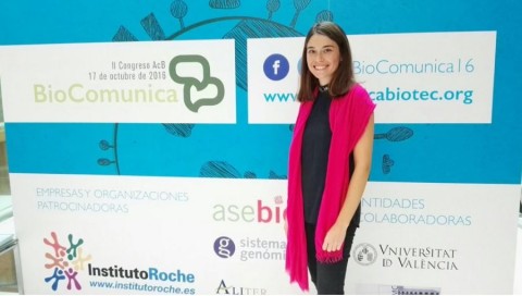 Adriana Terrádez participa hoy en el II Congreso BioComunica